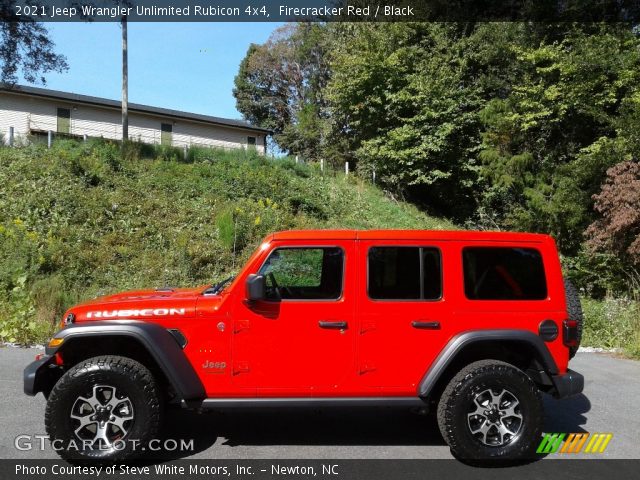 2021 Jeep Wrangler Unlimited Rubicon 4x4 in Firecracker Red