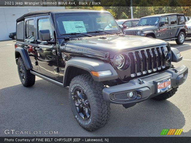2021 Jeep Wrangler Unlimited Willys 4x4 in Black