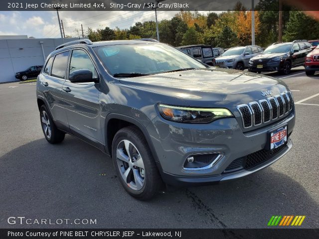 2021 Jeep Cherokee Limited 4x4 in Sting-Gray