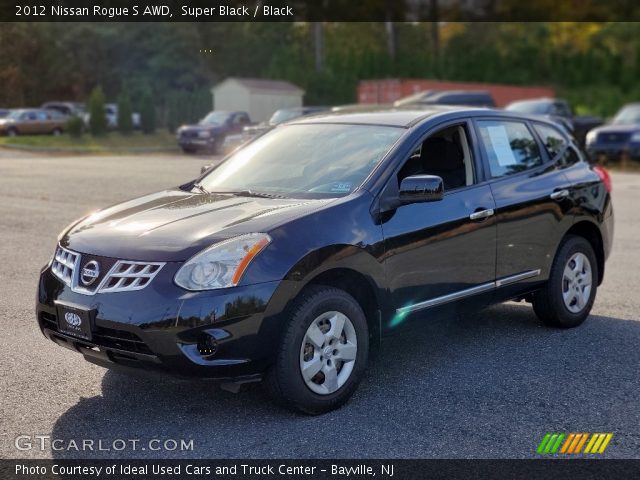 2012 Nissan Rogue S AWD in Super Black