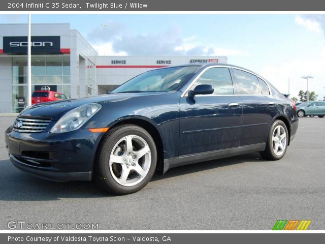 2004 Infiniti G 35 Sedan in Twilight Blue