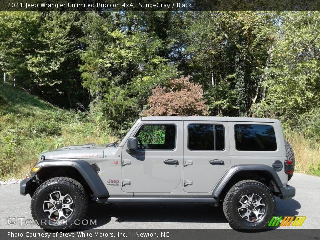 2021 Jeep Wrangler Unlimited Rubicon 4x4 in Sting-Gray
