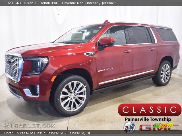 2021 GMC Yukon XL Denali 4WD in Cayenne Red Tintcoat