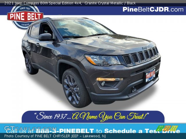 2021 Jeep Compass 80th Special Edition 4x4 in Granite Crystal Metallic