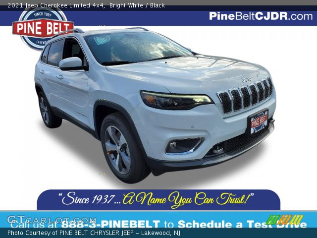 2021 Jeep Cherokee Limited 4x4 in Bright White