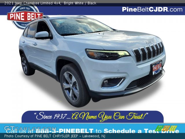 2021 Jeep Cherokee Limited 4x4 in Bright White