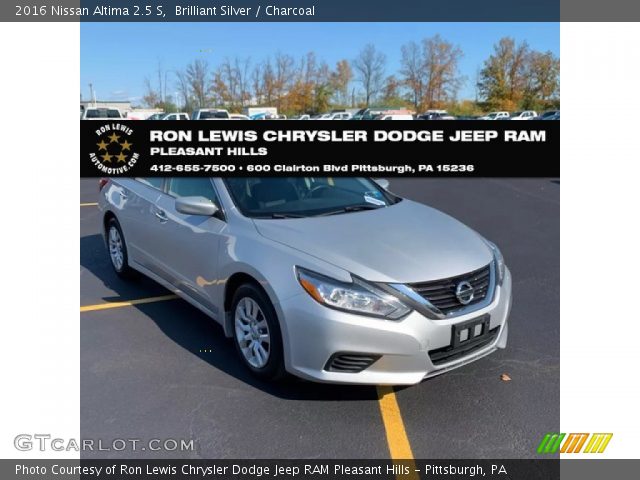 2016 Nissan Altima 2.5 S in Brilliant Silver