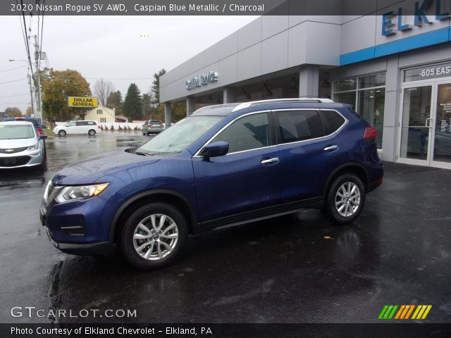 2020 Nissan Rogue SV AWD in Caspian Blue Metallic