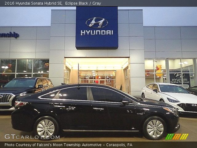 2016 Hyundai Sonata Hybrid SE in Eclipse Black