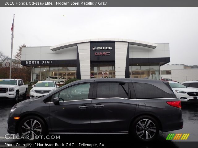 2018 Honda Odyssey Elite in Modern Steel Metallic