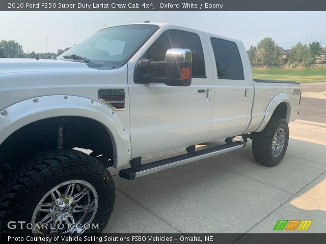 2010 Ford F350 Super Duty Lariat Crew Cab 4x4 in Oxford White