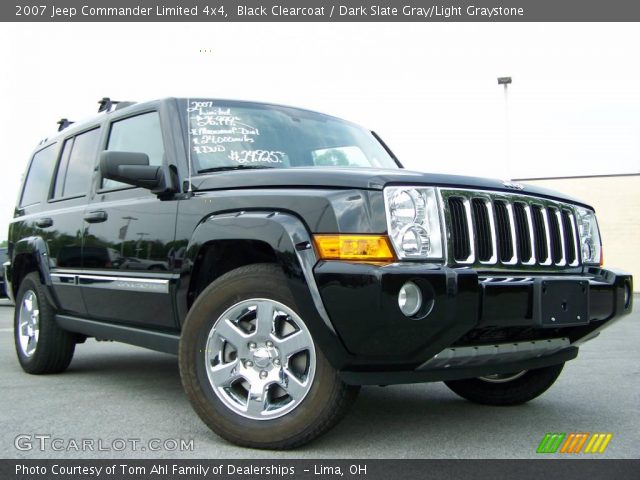 2007 Jeep Commander Limited 4x4 in Black Clearcoat