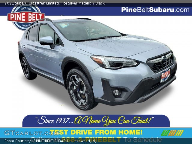 2021 Subaru Crosstrek Limited in Ice Silver Metallic