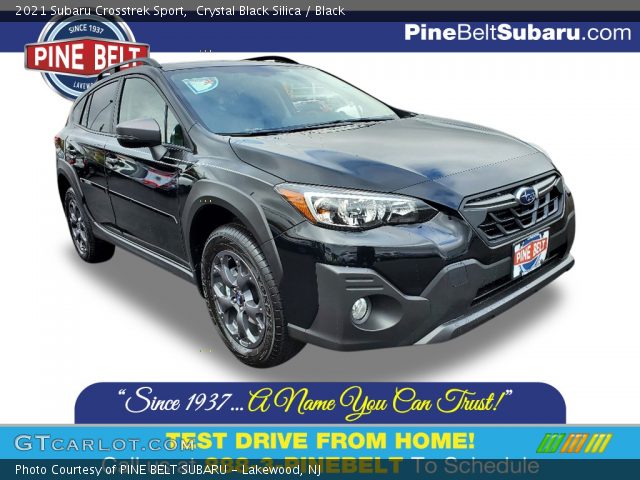 2021 Subaru Crosstrek Sport in Crystal Black Silica