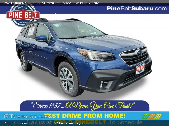 2021 Subaru Outback 2.5i Premium in Abyss Blue Pearl