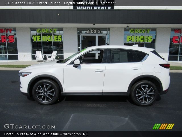 2017 Mazda CX-5 Grand Touring in Crystal White Pearl