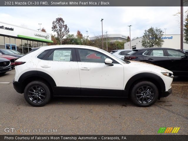 2021 Mazda CX-30 FWD in Snowflake White Pearl Mica