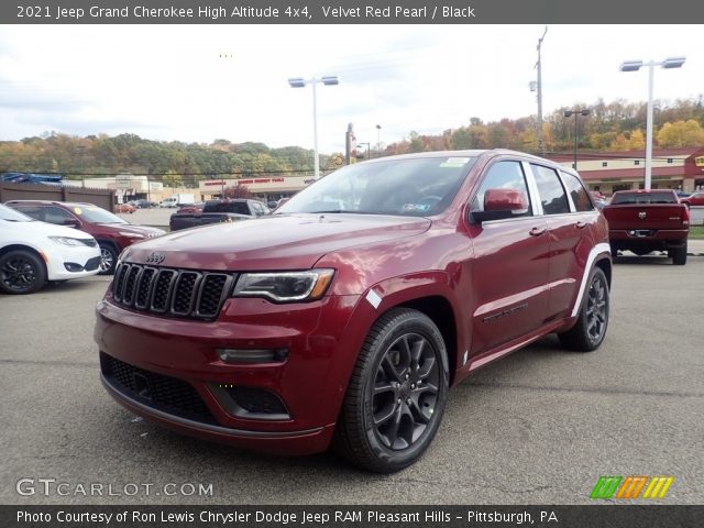 2021 Jeep Grand Cherokee High Altitude 4x4 in Velvet Red Pearl
