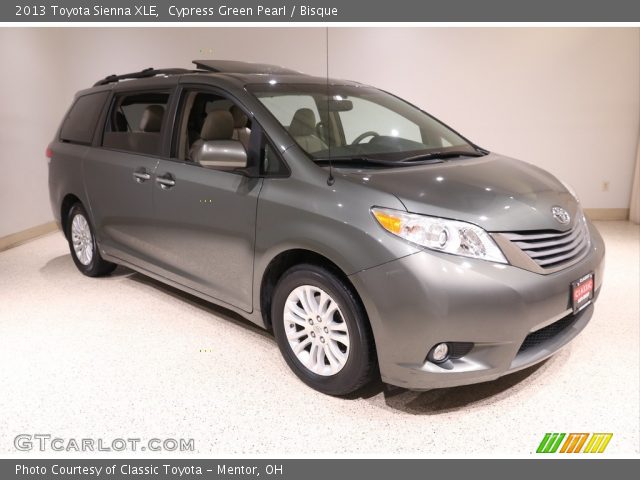 2013 Toyota Sienna XLE in Cypress Green Pearl