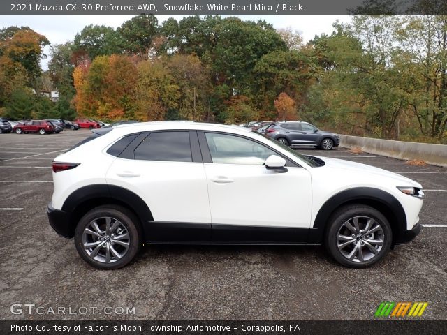 2021 Mazda CX-30 Preferred AWD in Snowflake White Pearl Mica