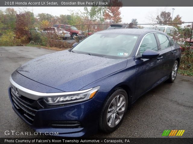 2018 Honda Accord LX Sedan in Obsidian Blue Pearl