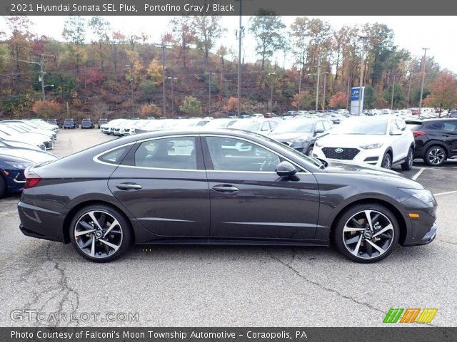 2021 Hyundai Sonata SEL Plus in Portofino Gray