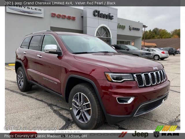 2021 Jeep Grand Cherokee Limited 4x4 in Velvet Red Pearl