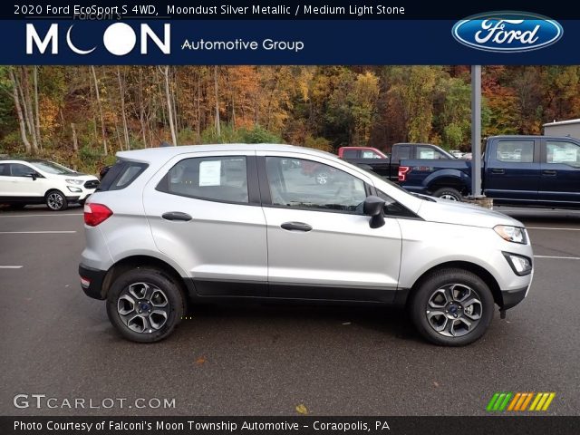 2020 Ford EcoSport S 4WD in Moondust Silver Metallic