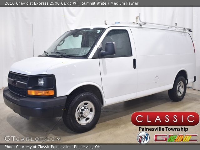 2016 Chevrolet Express 2500 Cargo WT in Summit White