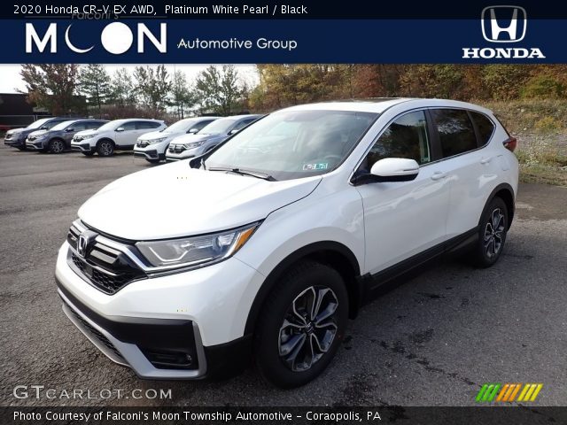 2020 Honda CR-V EX AWD in Platinum White Pearl