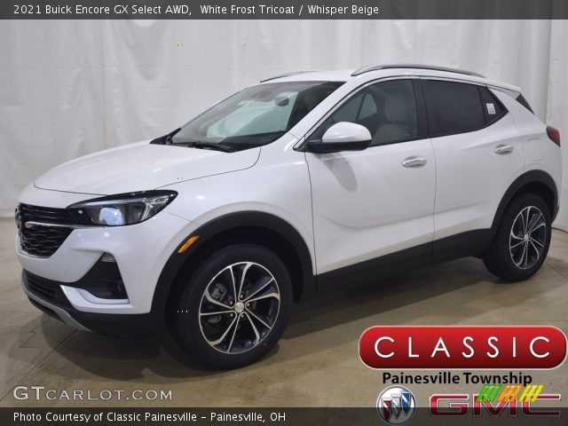 2021 Buick Encore GX Select AWD in White Frost Tricoat