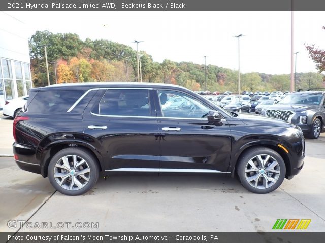 2021 Hyundai Palisade Limited AWD in Becketts Black