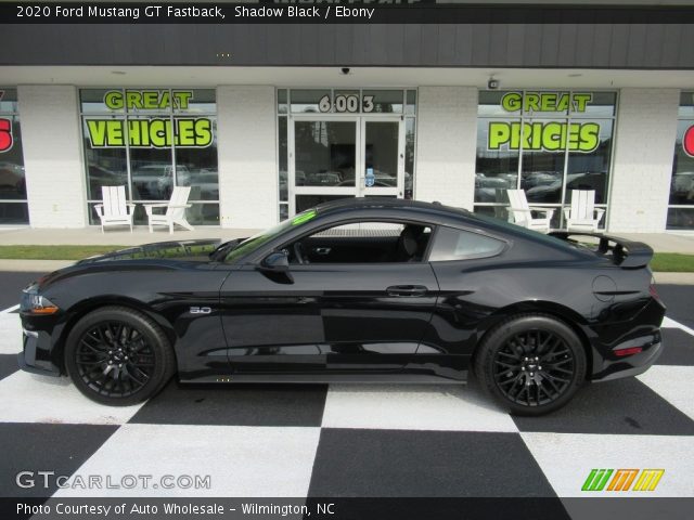 2020 Ford Mustang GT Fastback in Shadow Black