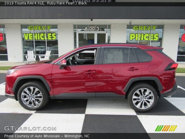 2019 Toyota RAV4 XLE in Ruby Flare Pearl