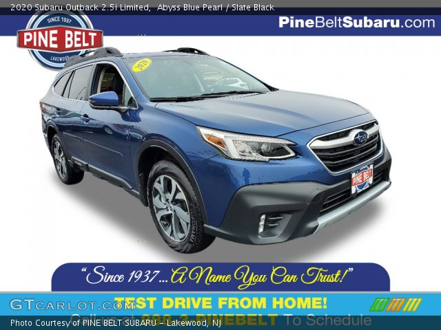 2020 Subaru Outback 2.5i Limited in Abyss Blue Pearl