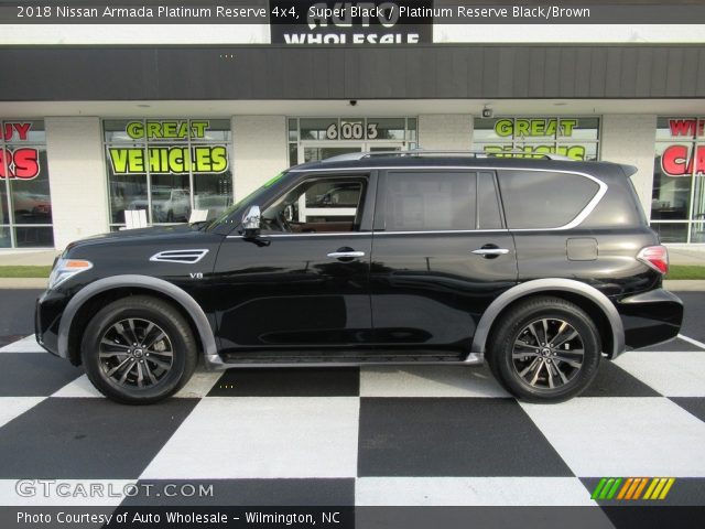 2018 Nissan Armada Platinum Reserve 4x4 in Super Black
