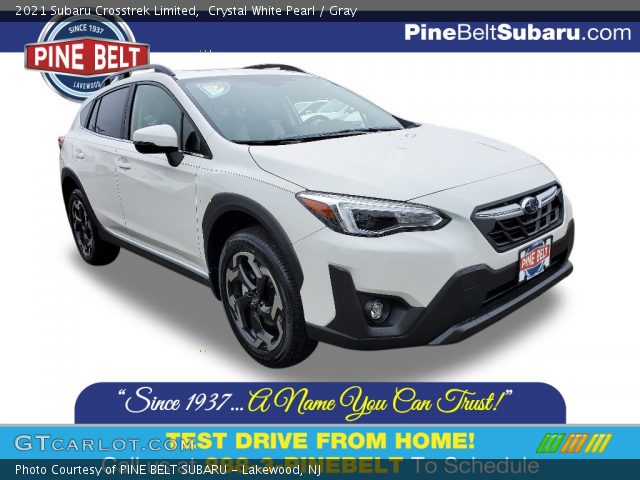 2021 Subaru Crosstrek Limited in Crystal White Pearl