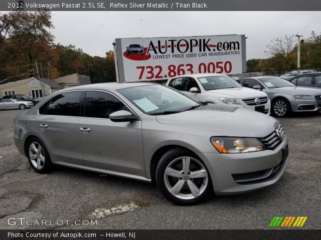 2012 Volkswagen Passat 2.5L SE in Reflex Silver Metallic
