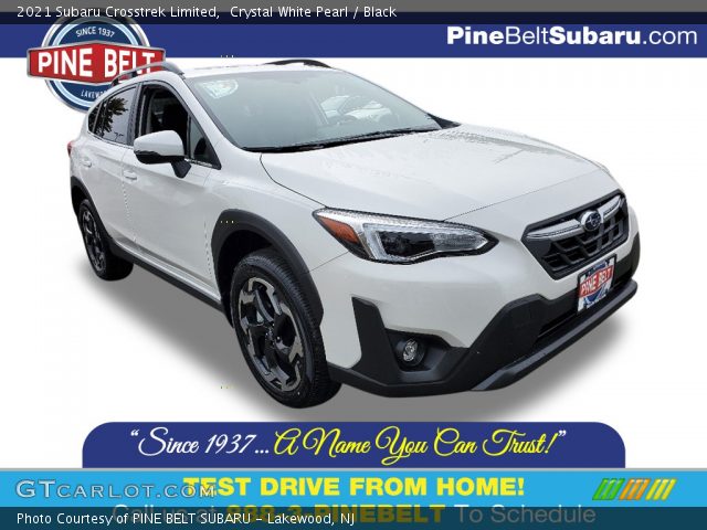 2021 Subaru Crosstrek Limited in Crystal White Pearl