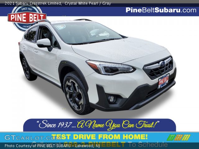 2021 Subaru Crosstrek Limited in Crystal White Pearl