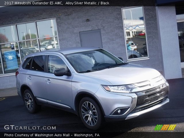 2017 Mitsubishi Outlander ES AWC in Alloy Silver Metallic
