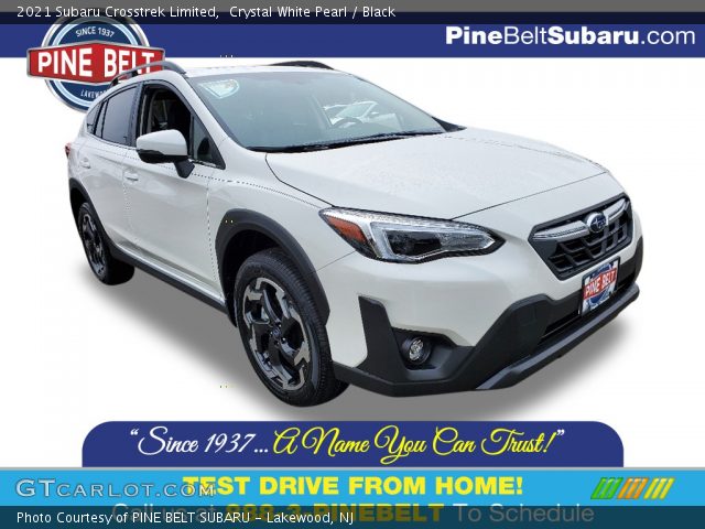 2021 Subaru Crosstrek Limited in Crystal White Pearl