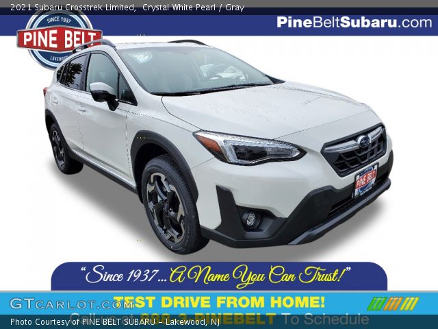 2021 Subaru Crosstrek Limited in Crystal White Pearl