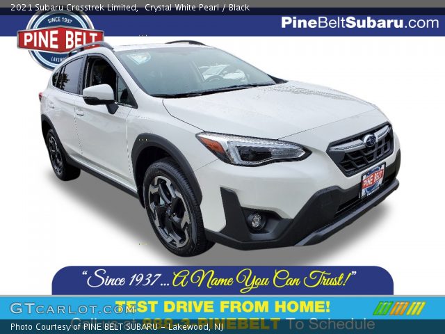 2021 Subaru Crosstrek Limited in Crystal White Pearl