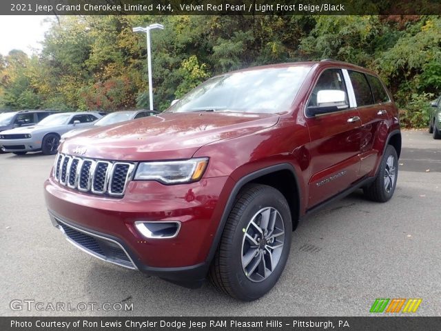 2021 Jeep Grand Cherokee Limited 4x4 in Velvet Red Pearl