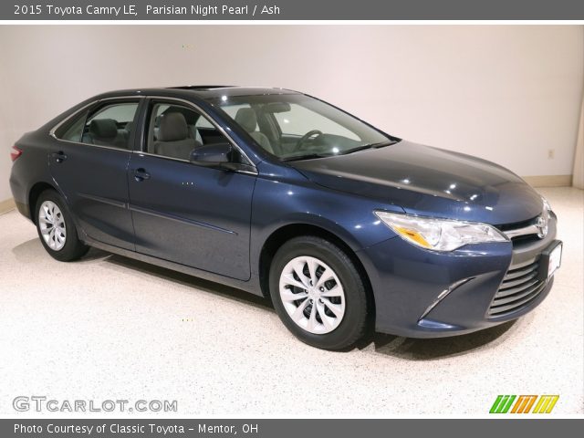 2015 Toyota Camry LE in Parisian Night Pearl