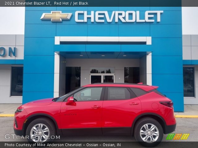 2021 Chevrolet Blazer LT in Red Hot