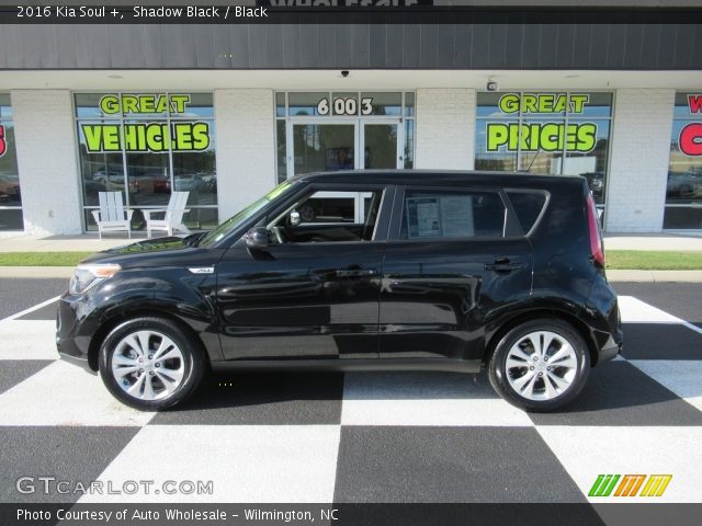 2016 Kia Soul + in Shadow Black