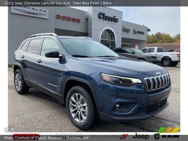 2021 Jeep Cherokee Latitude Lux 4x4 in Slate Blue Pearl