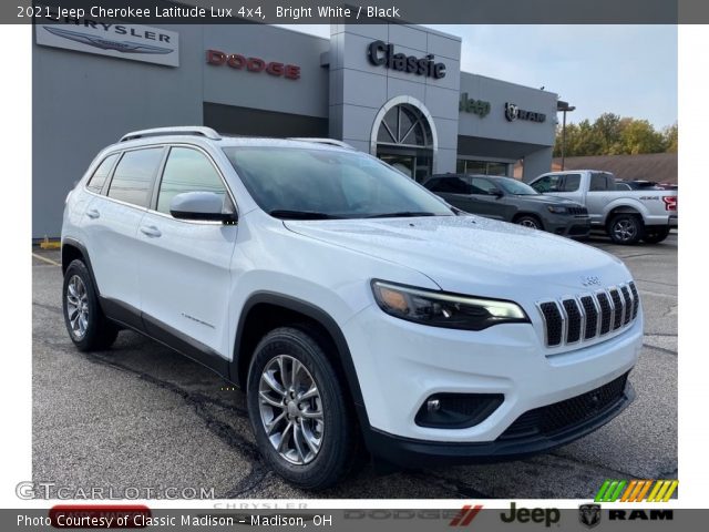 2021 Jeep Cherokee Latitude Lux 4x4 in Bright White